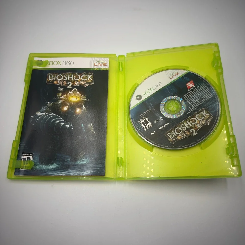 BioShock 2 Xbox 360 Video Game 2K Games Microsoft 2010 CIB Complete